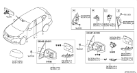 261604BA0B-Lamp assy-turn signal, rh
