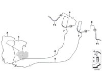 34326762823-COOLING PIPE/E34/39/E38/X5