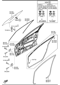 GV7D58210-HINGE(R),DOOR-UPPER