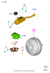 CV612C246UC-TANK ASSY - RESERVE