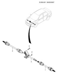 96481082-Shaft, front wheel drive