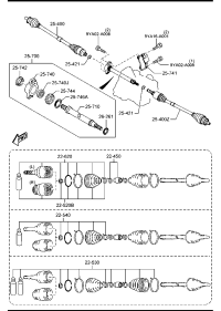 FP102550X-SHAFT(R),DRIVE