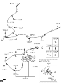 59710B3900-PEDAL ASSY-PARKING BRAKE