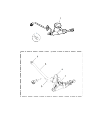 10046442-Master cyl, clutch
