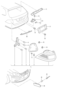 1K9945095H-TAILLIGHT