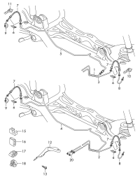L3AD611782A-Pipe, brake from attachment to hose