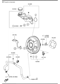 GHP9437V0-Sensor, vacuum booster