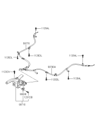 597101X500WK-LEVER ASSY-PARKING BRAKE