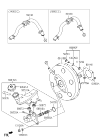 58510H2100-CYLINDER ASSY-BRAKE MASTER