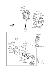 58130D6000-BRAKE ASSY-FR,RH