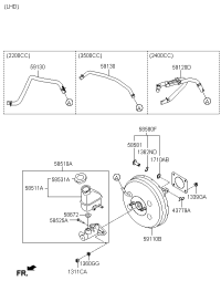 585102P800-CYLINDER ASSY-BRAKE MASTER
