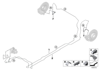 34306893961-COOLING PIPE/E34/39/E38/X5