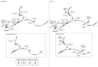 597604H000-Cable assy-parking brake, lh
