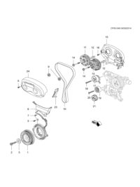 24422964-BELT TIMING