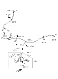 59710F9200TRY-LEVER ASSY-PARKING BRAKE