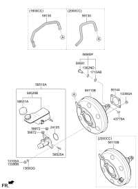 58510Q2000-CYLINDER ASSY-BRAKE MASTER