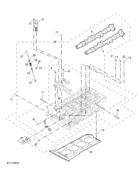 10543138-CAMSHAFT ASSY-EXHAUST
