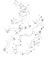10150804-Hose, radiator inlet