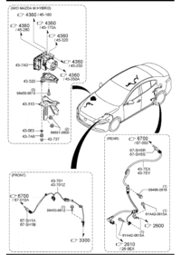 BCKA437EXD-HARNESS,EPB(R)