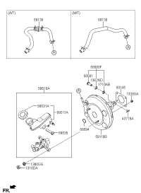 59110K8320-BOOSTER ASSY, BRAKE