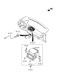 961404T000AK5-AUDIO ASSY