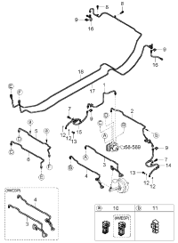 587323F000-HOSE-BRAKE FRONT,RH