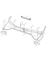 30030345-Panel assy-a/c grille