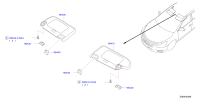 964003GH1A-Visor, rh