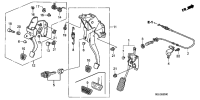 17800SAAG02-PEDAL ASSY-ACCELERATOR