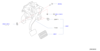 465019Y115-PEDAL ASSY BRAKE W/BRACKET