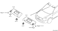 96400EW81A-SUNVISOR ASSY-RH