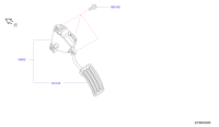 18002JG40A-PEDAL ASSY-ACCELERATOR