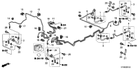 46377STXA01-Pipe comp. X, brake