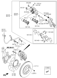 517552W000-COVER-FR BRAKE DISC*