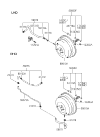 5861026051-BOOSTER ASSY, BRAKE