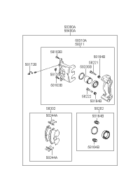 5820237A10-SEAL KIT-RR DISC BRAKE