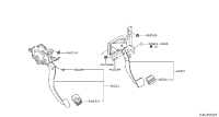465012FJ0B-PEDAL ASSY BRAKE W/BRACKET