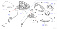 963732GU0A-COVER MIRROR BODY,RH