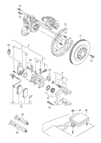 L4GD615403-Caliper housing