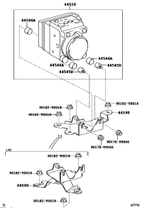 445900K011-BRACKET ASSY, BRAKE ACTUATOR