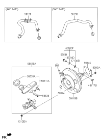 58510H7300-CYLINDER ASSY-BRAKE MASTER