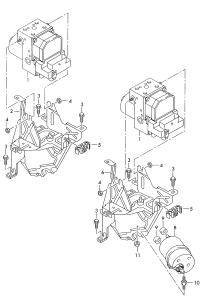 3BD614111F-ABS unit, with control unit