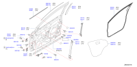 802146LA0A-SASH ASSY-FRONT DOOR LOWER,FRONT RH