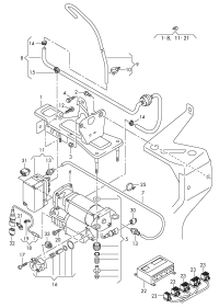 4F0616251A-BRACKET-ENGINE SUPP*