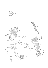1K2721142K-PEDAL-BRAKE