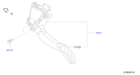 180025EA0A-PEDAL ASSY-ACCELERATOR