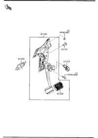 BP4K66490A-Switch, stop lamp