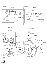 58510B5300-CYLINDER ASSY-BRAKE MASTER