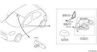 963011HM0A-MIRROR ASSY-OUT
