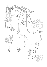1K1614739D-Tube, from master cylinder to hydraulic unit